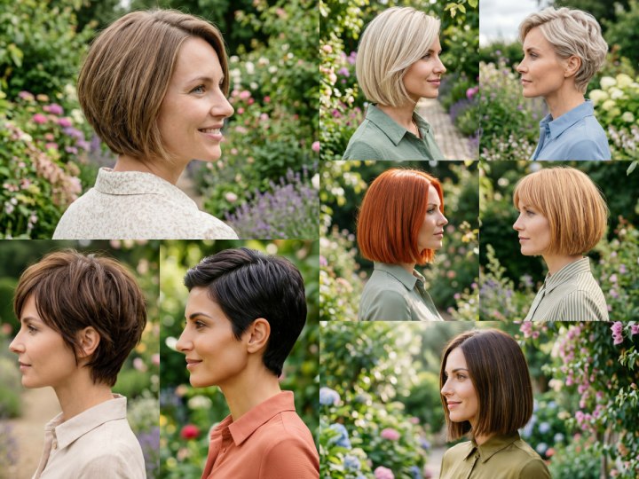 Practical hairstyles for spring