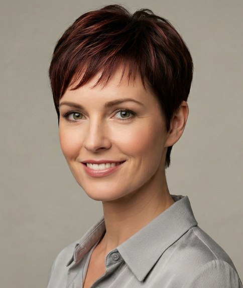 Classic pixie cut