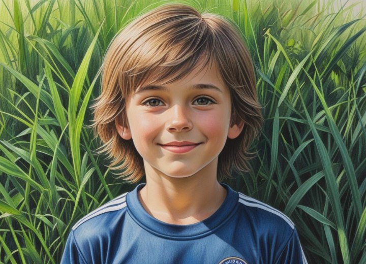 Shag haircut for boys