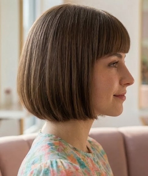 Modern, sleek bob