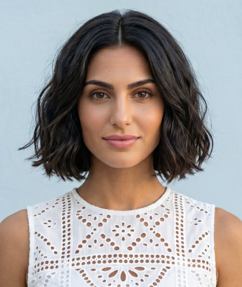 Bob with waves and a little wildness