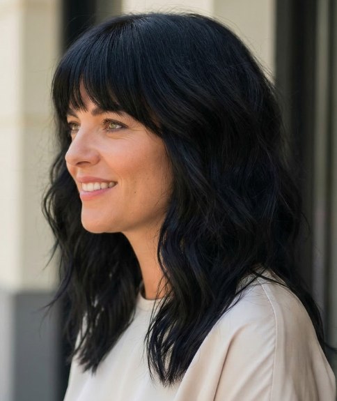 Free-spirited long hair for summer