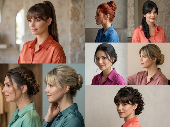 Modern updos