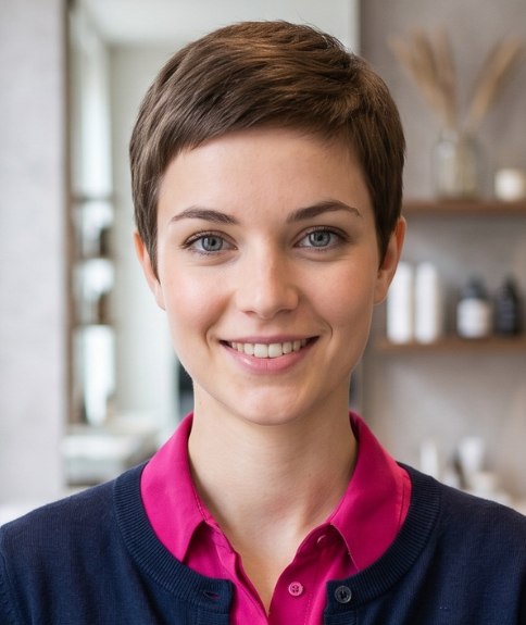 Classic short hair for women