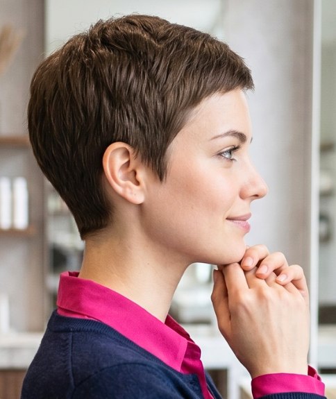 Short haircut that always looks neat