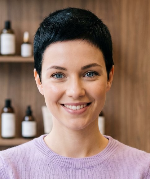 Pixie cut for black hair