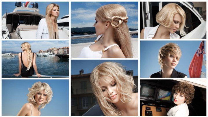 Fashion hairstyles for spring and summer