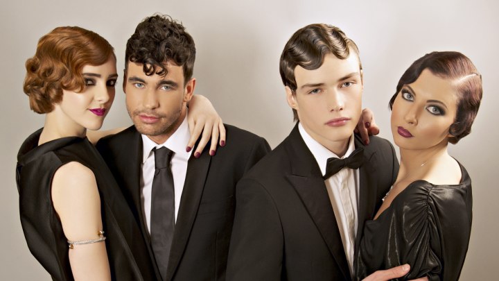 Gatsby hair for women and men