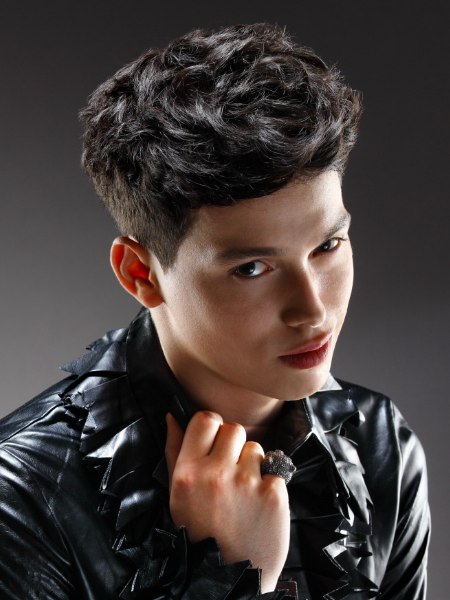 Boy cut with super short clipper-cut sides