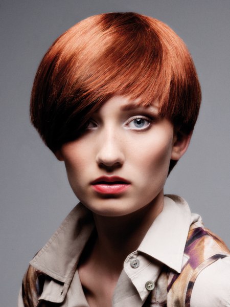Neat short haircut for sporty and active women