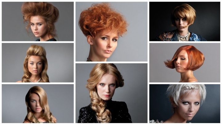 Fashion hairstyles, inspired by Paris