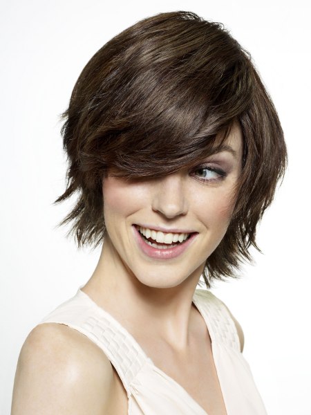 Easy to wear short haircut