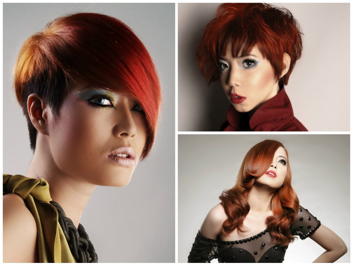 8. Red Highlights for Asian Hair - wide 5