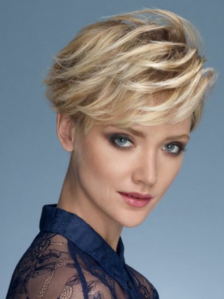 Manageable pixie cut to keep you cool on a summer vacation
