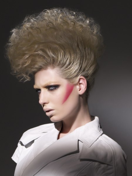 Faux Mohawk hair for women