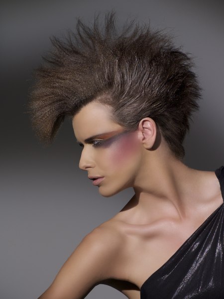 Mohawk haircut for women