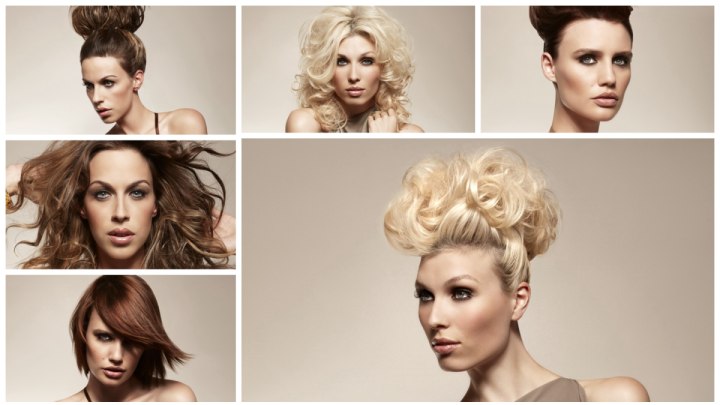 Elaborate looks for hair