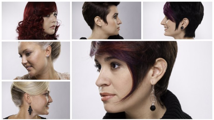 Hairstyles for celebrations