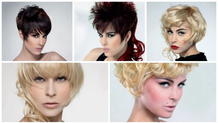 Short haircuts with a modern twist