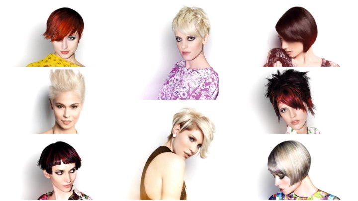 Short hairstyles inspired by the 1990s