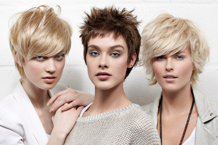 Short hairstyles