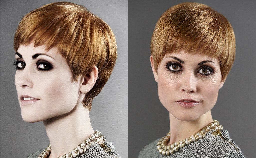 short pixie haircuts with fringephoto