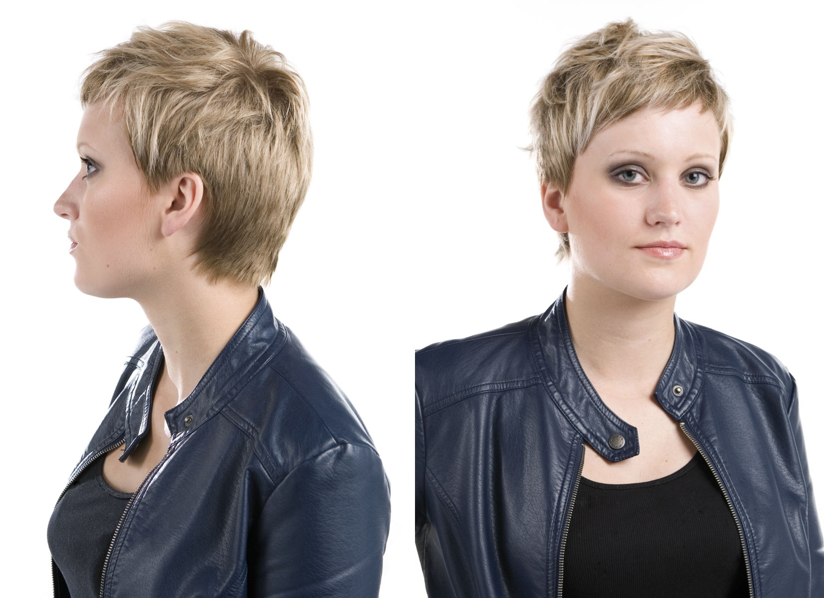 Easy to style short haircut that wants to be touched Easy to style short haircut that wants to be touched