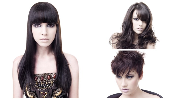 Hairstyles with a fringe