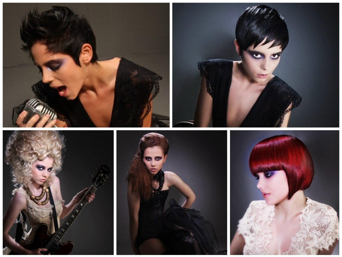 Goth hairstyles | SP-Studio