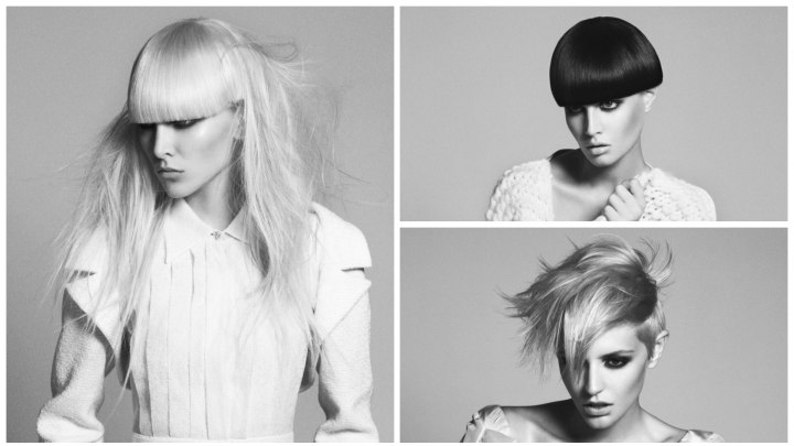 Clear haircuts with high-definition lines