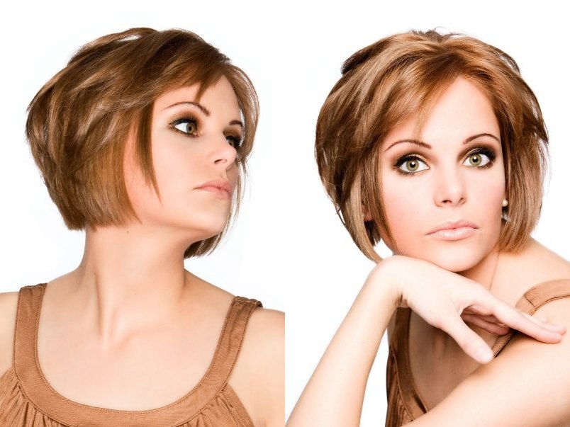 Modern hairstyles with lustrous color and exemplary cutting techniques