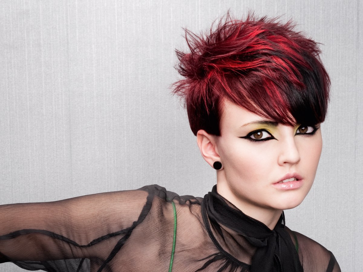 Ego Punk hairstyles | Trendy textures and hair colors