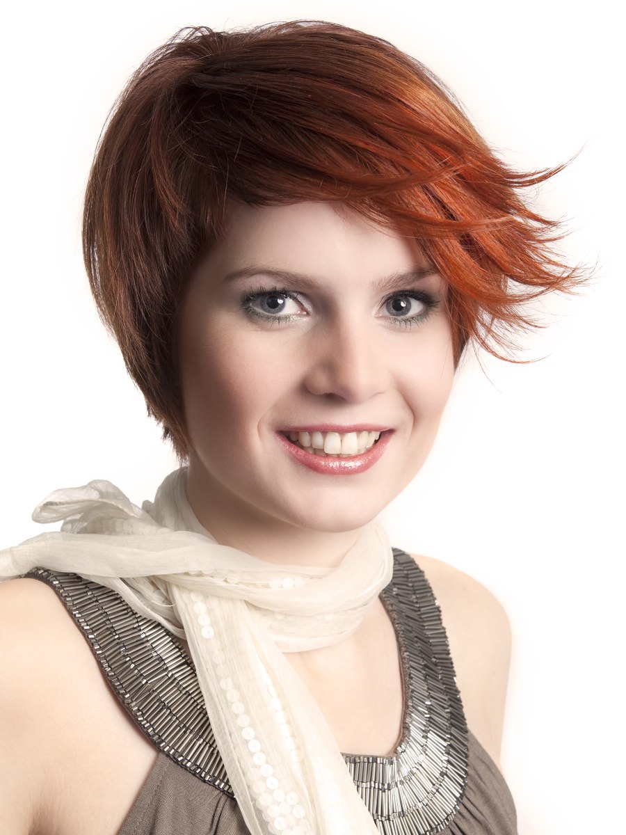 Hairstyle For Short Hair In Party