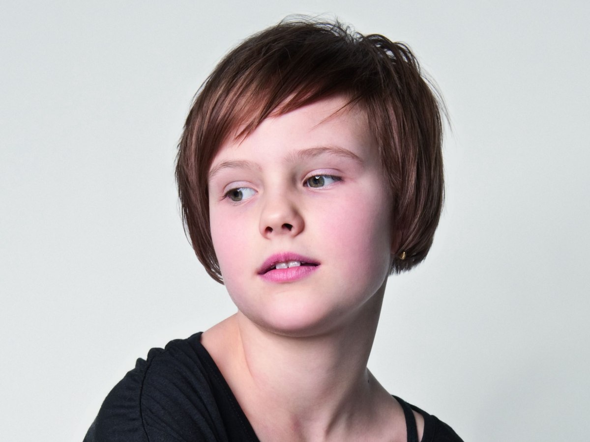 Short Easy To Care For Hair Style For Active Little Girls Short Easy To Care For Hair Style For Active Little Girls