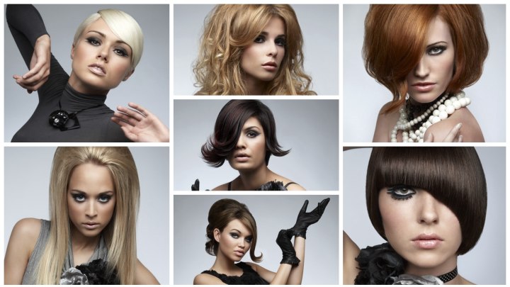 Hairstyles inspired by the 1960s and 1970s
