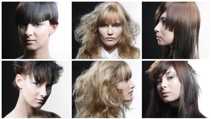 Hairstyles inspired by the 1980s and 1990s