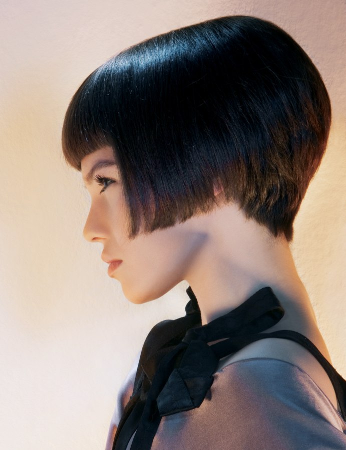 Smooth hairstyles with a make-over for the 21st century