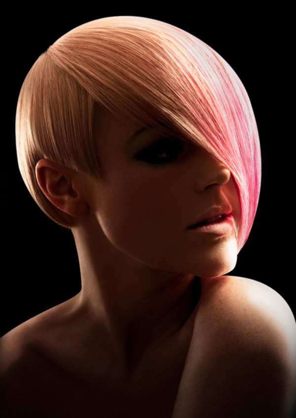 Hair with no boundaries in colour and style