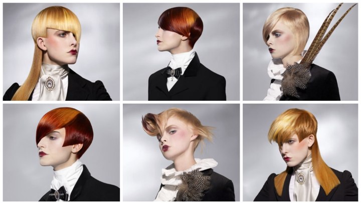 Hair with metropolitan elements