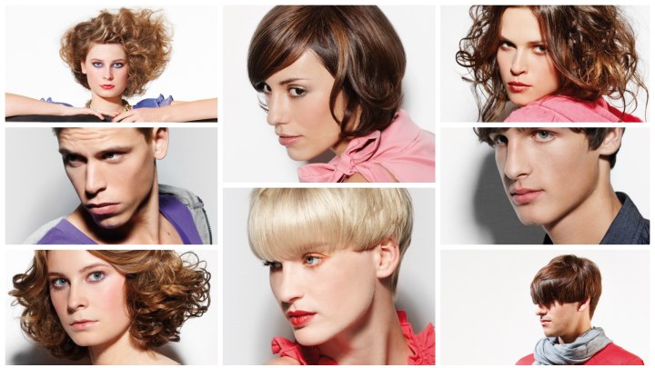 New and timeless hairstyles for men and women
