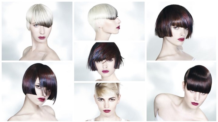 Postmodern styles to make hair move and shake