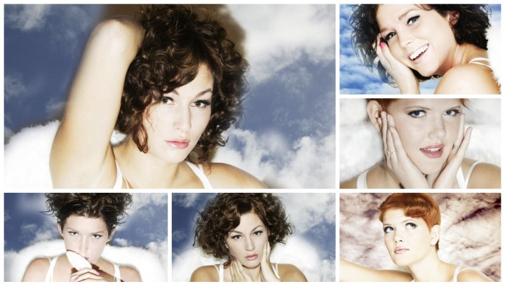 Fresh and versatile cuts for short and medium hair