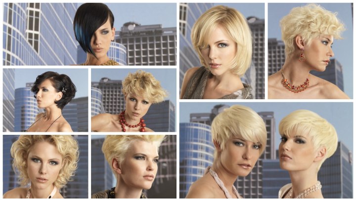 Short hairstyles for women