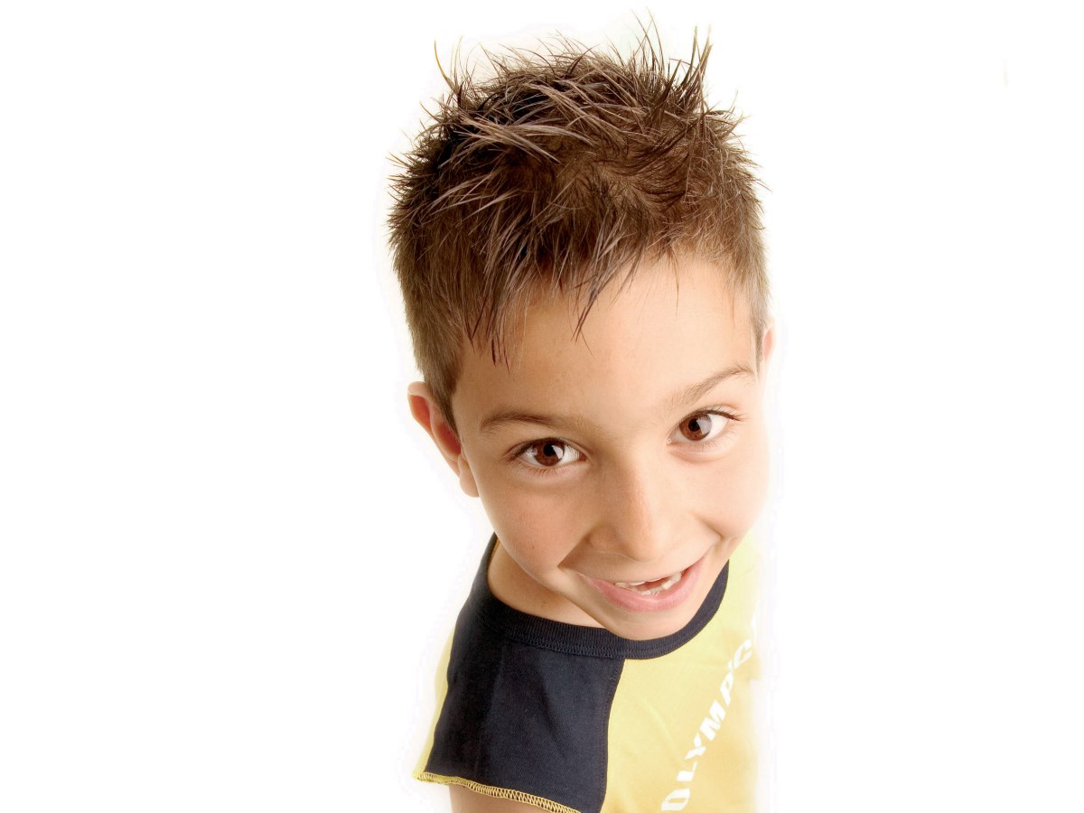 Hairstyle For Short Hair Of Boy