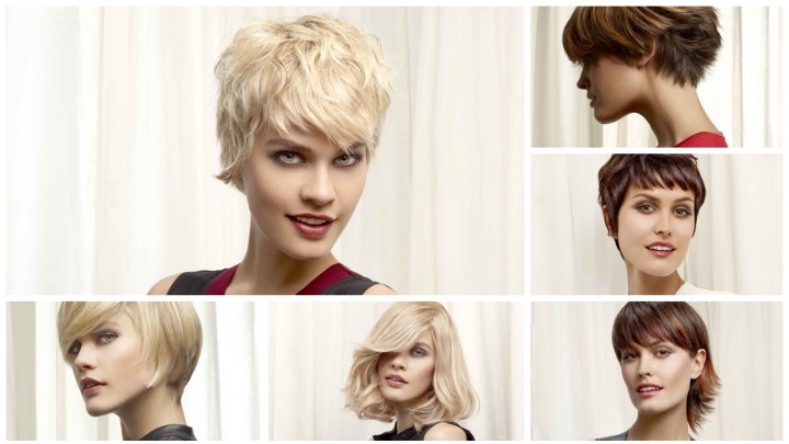 Flattering and wearable hairstyles