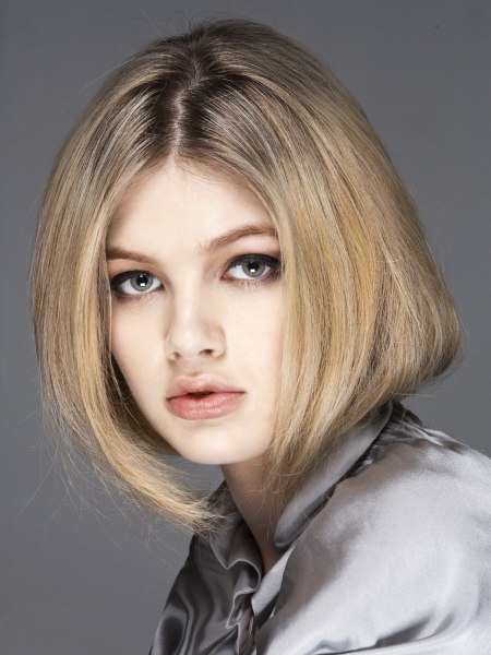 Professional bob hairstyle that frames the face
