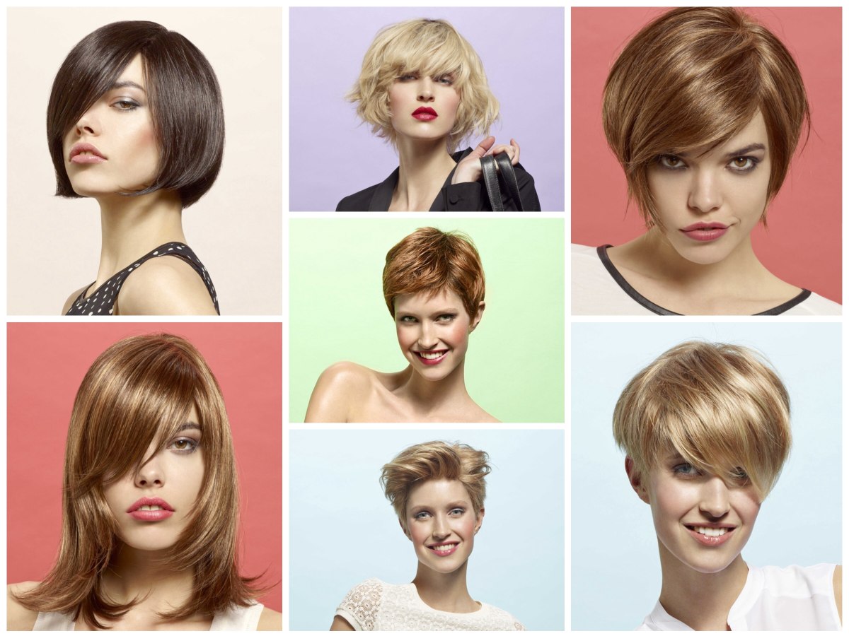 Short hairstyles made in France for a trendy undone look
