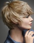 stylish short hair