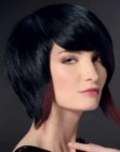 daring short hairstyle