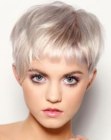 Easy to style pixie cut for every day wear